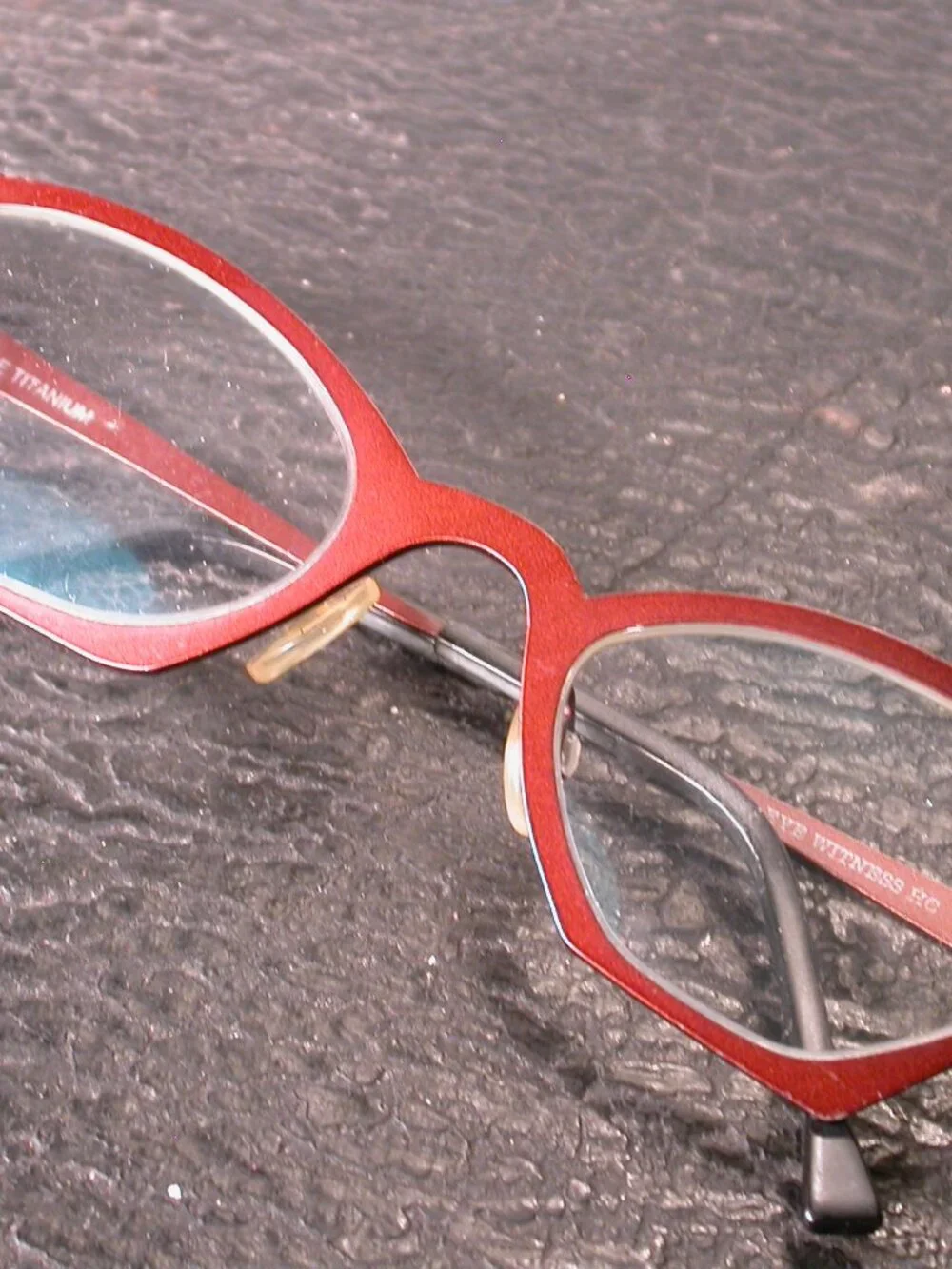 Theo Eye Witness Bronze Modern Art Eyeglasses Spectacles Frames Made in Belgium